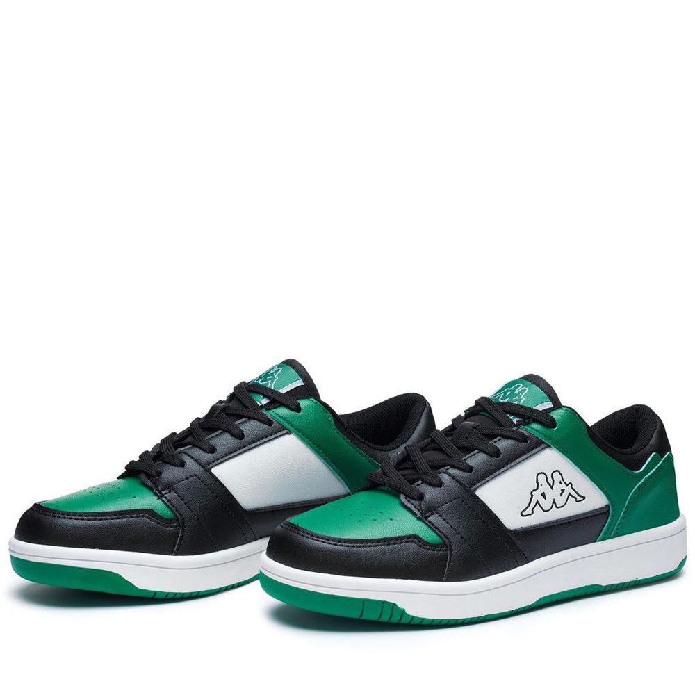 Women Kappa Logo Bernal Sneakers Green | RX9725861