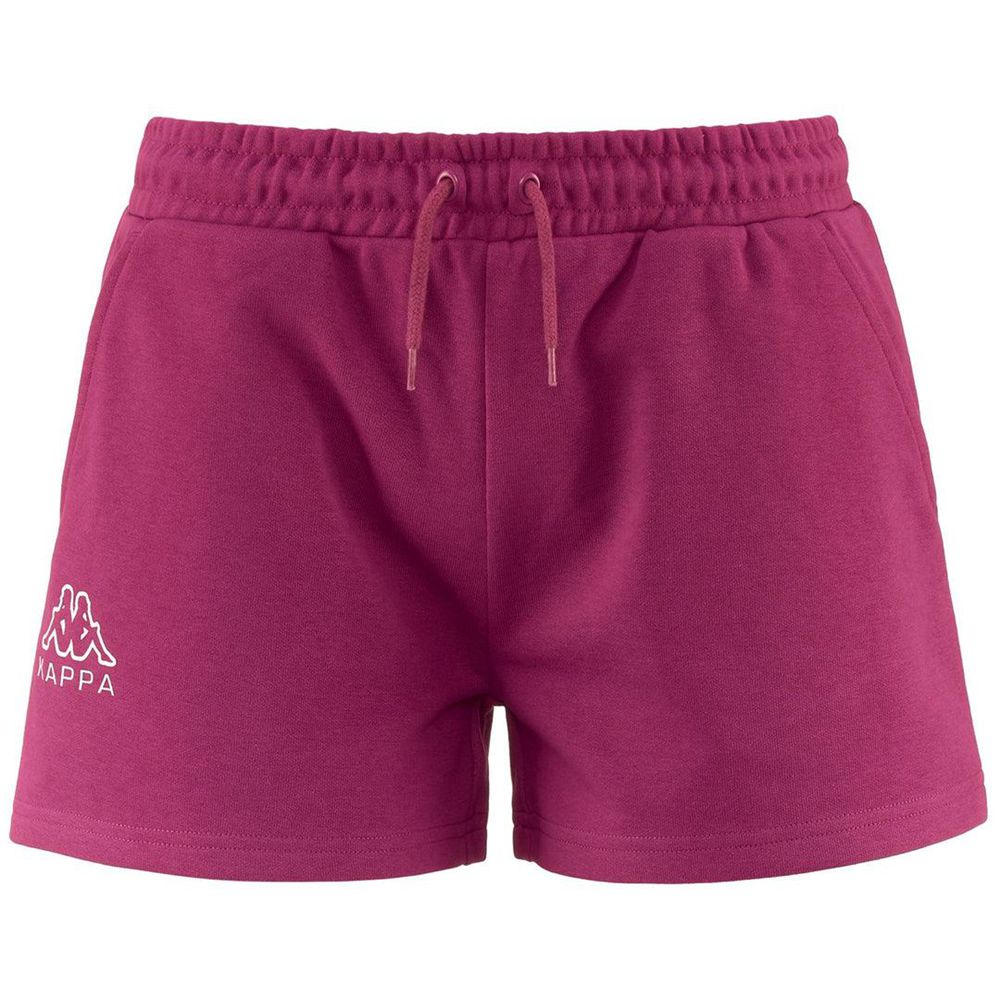 Women Kappa Logo Edilie Shorts Pink | EQ4763502