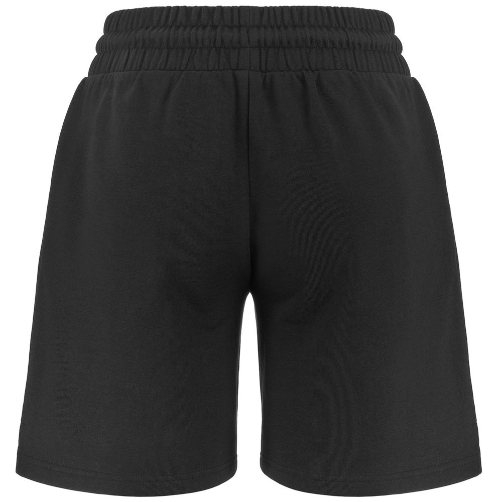 Women Kappa Logo Fayuta Shorts Black | QI3054781