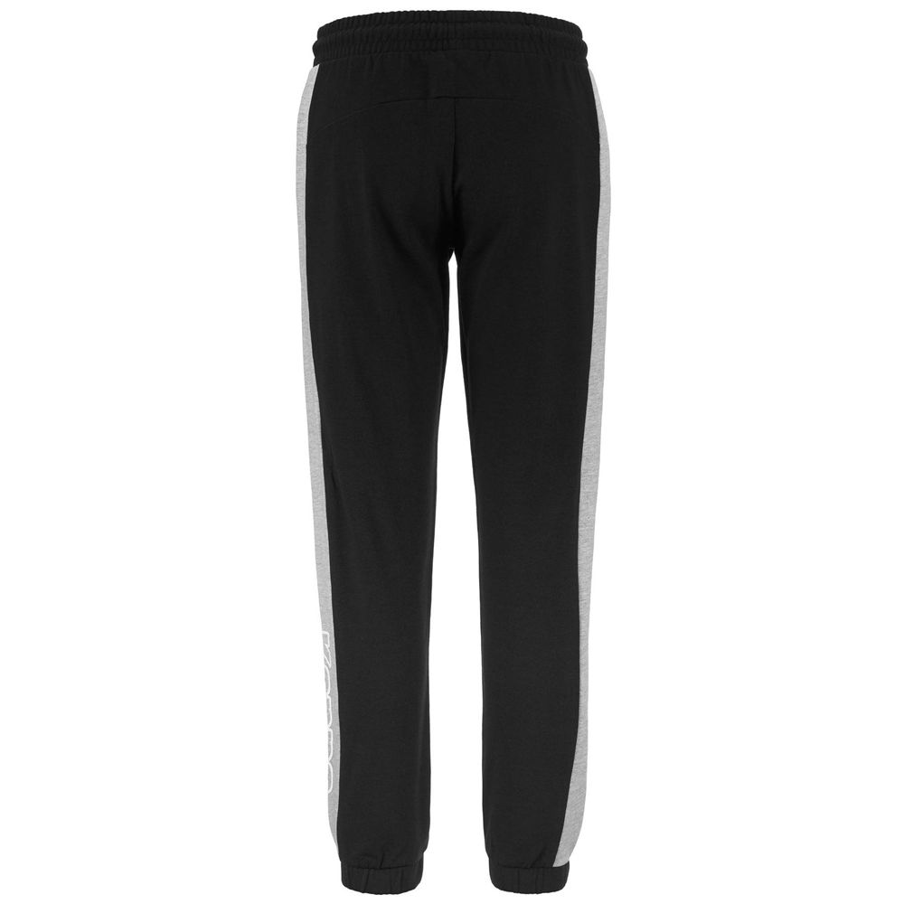 Women Kappa Logo Fesia Pants Black | TQ0916347