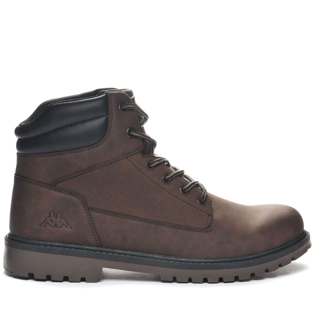 Women Kappa Logo Fillmore Md Boots Brown | NW4732908