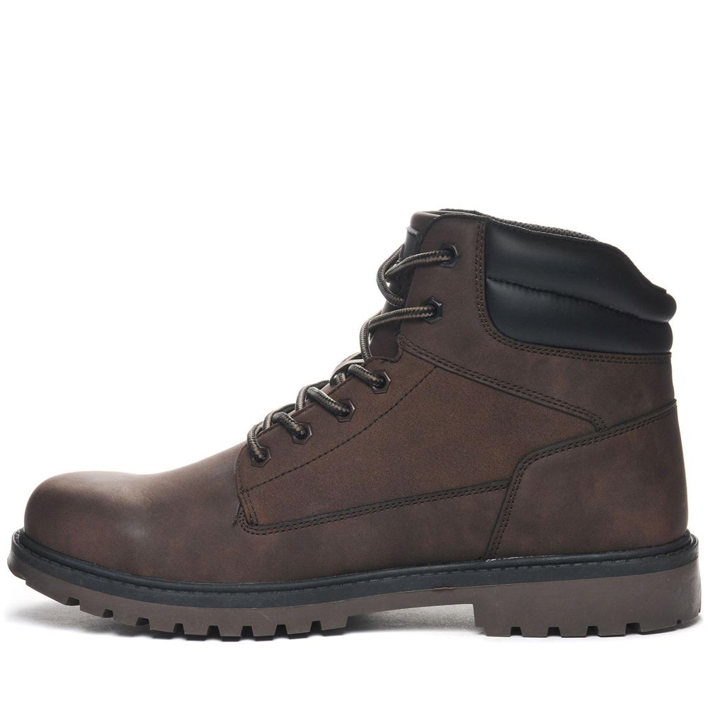 Women Kappa Logo Fillmore Md Boots Brown | NW4732908