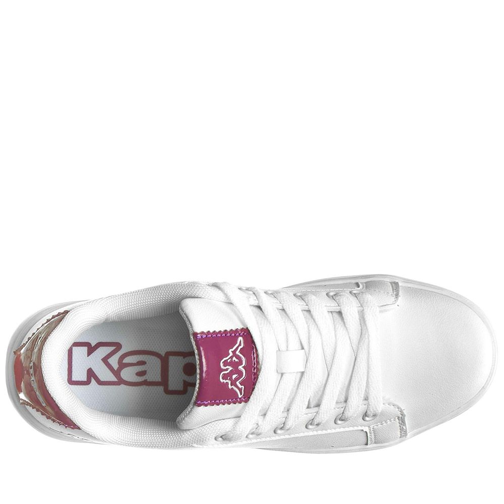 Women Kappa Logo Isabel Sneakers White | ET5182976