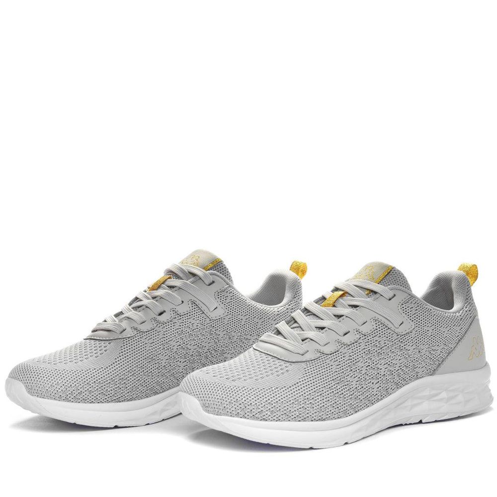 Women Kappa Logo Rostiew Sneakers Grey | ZI6728045