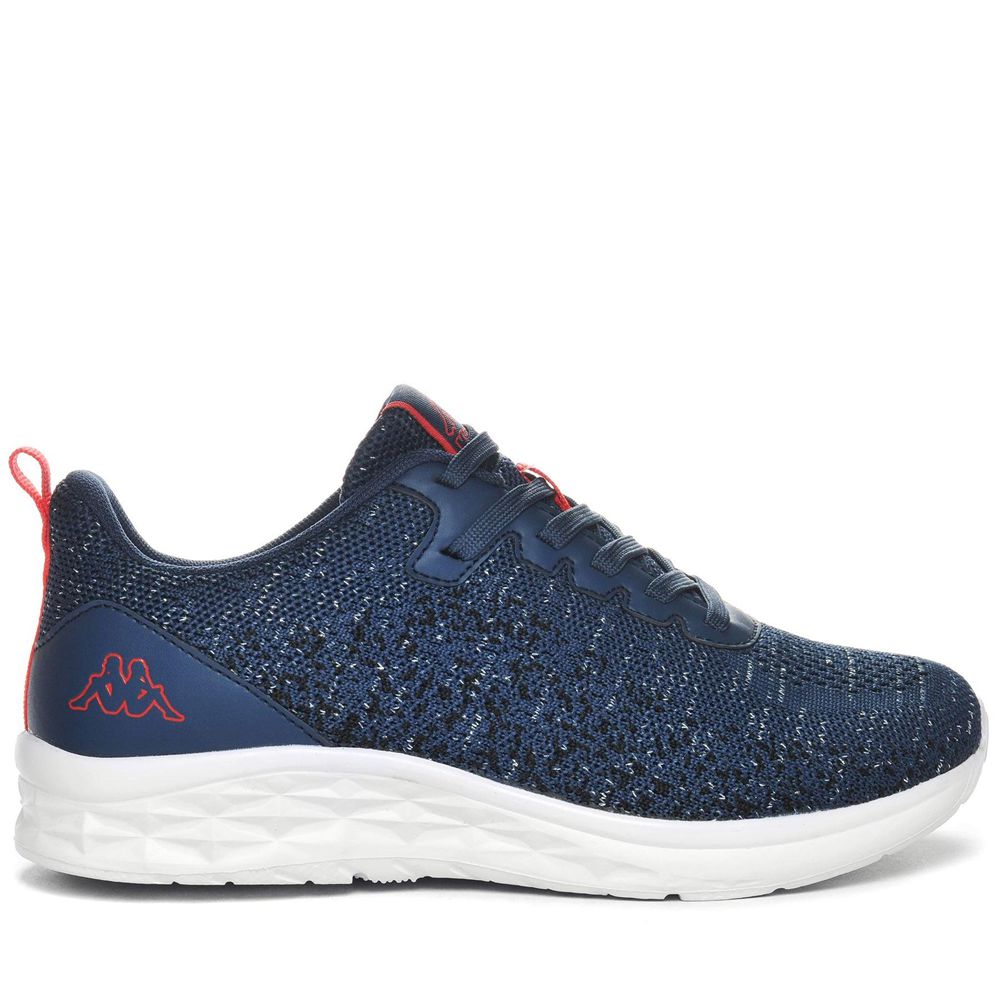 Women Kappa Logo Rostiew Sneakers Navy | SZ6948512