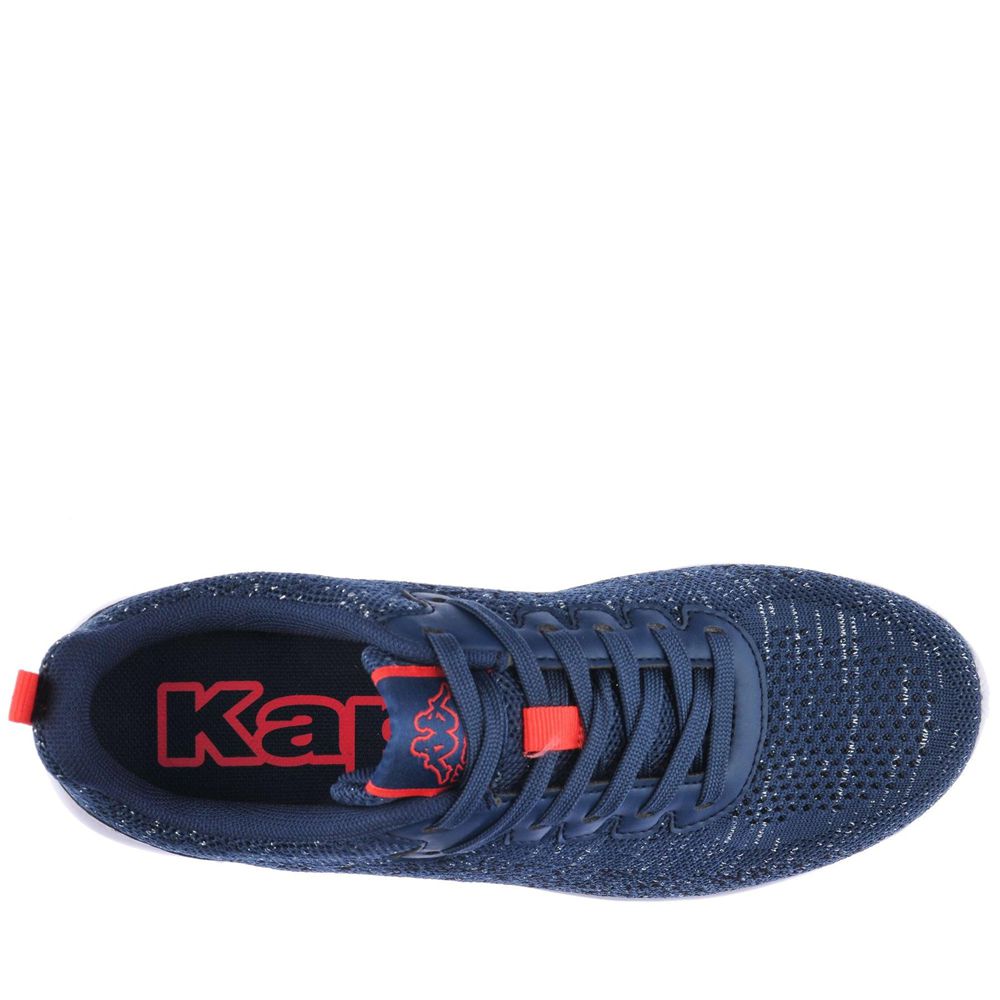 Women Kappa Logo Rostiew Sneakers Navy | SZ6948512