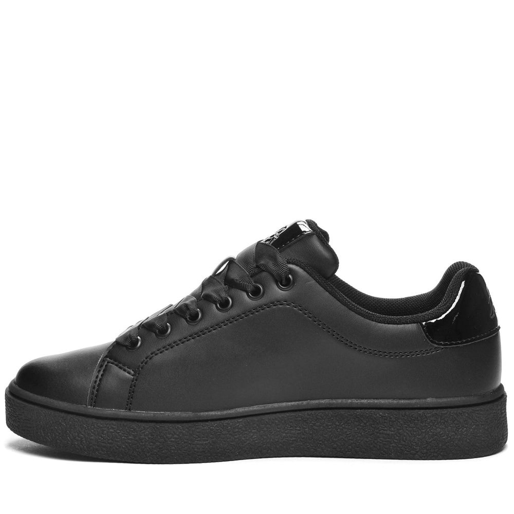 Women Kappa Logo Sanremo 4 Sneakers Black | LK6397284