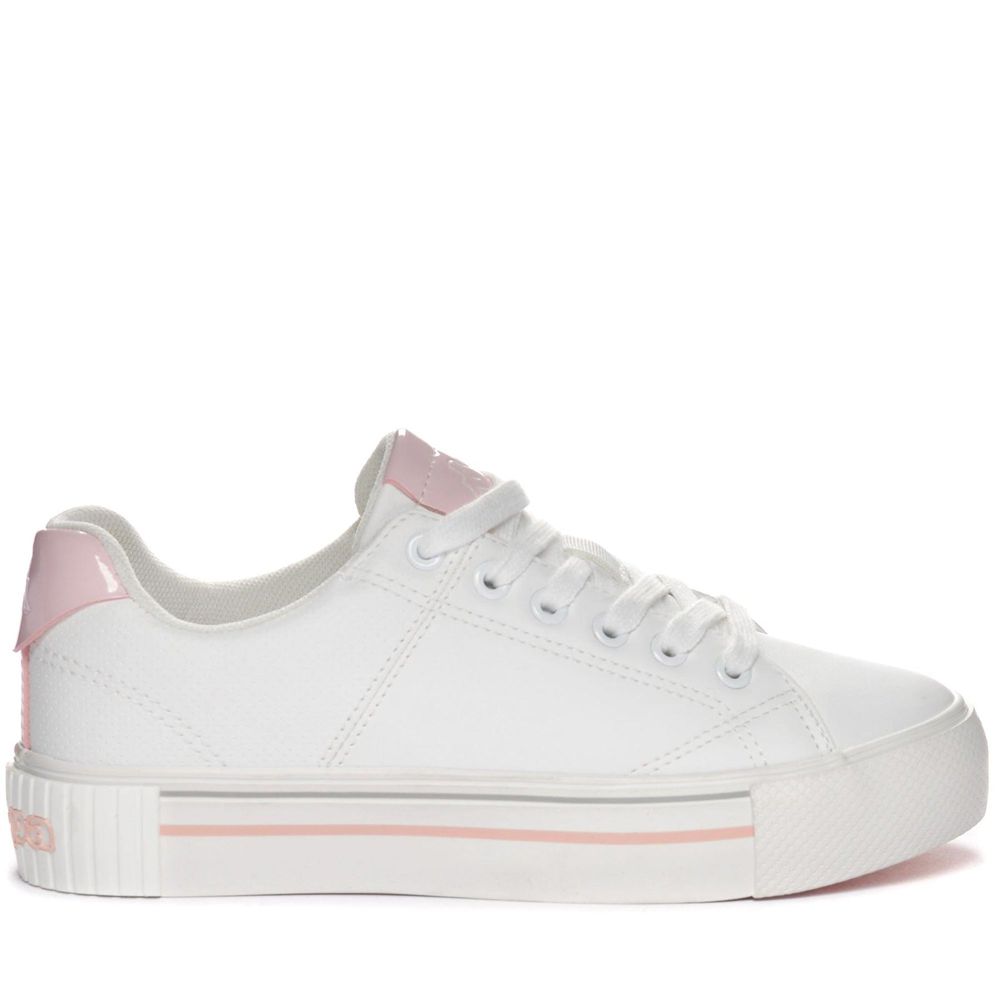 Women Kappa Logo Tudy Sneakers White | TG2359687