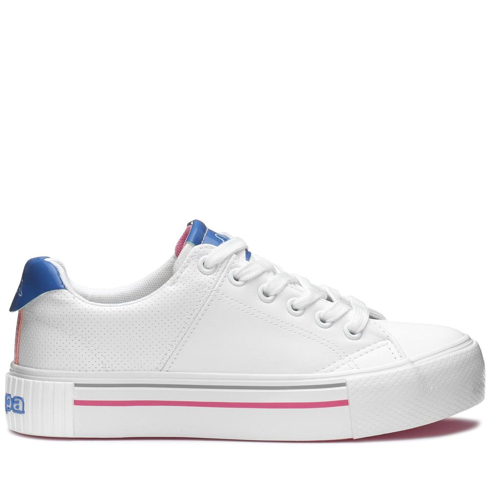 Women Kappa Logo Tudy Sneakers White | YU7462058