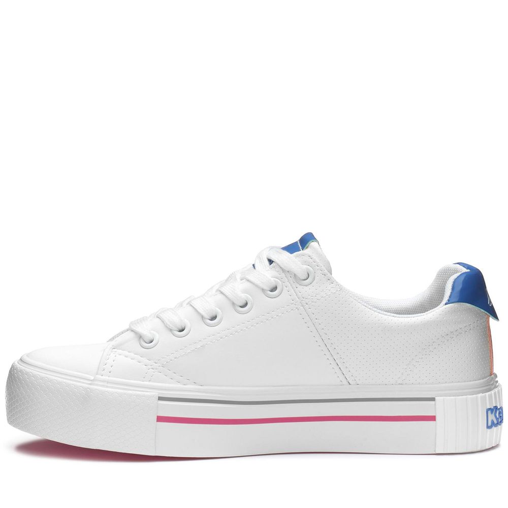 Women Kappa Logo Tudy Sneakers White | YU7462058