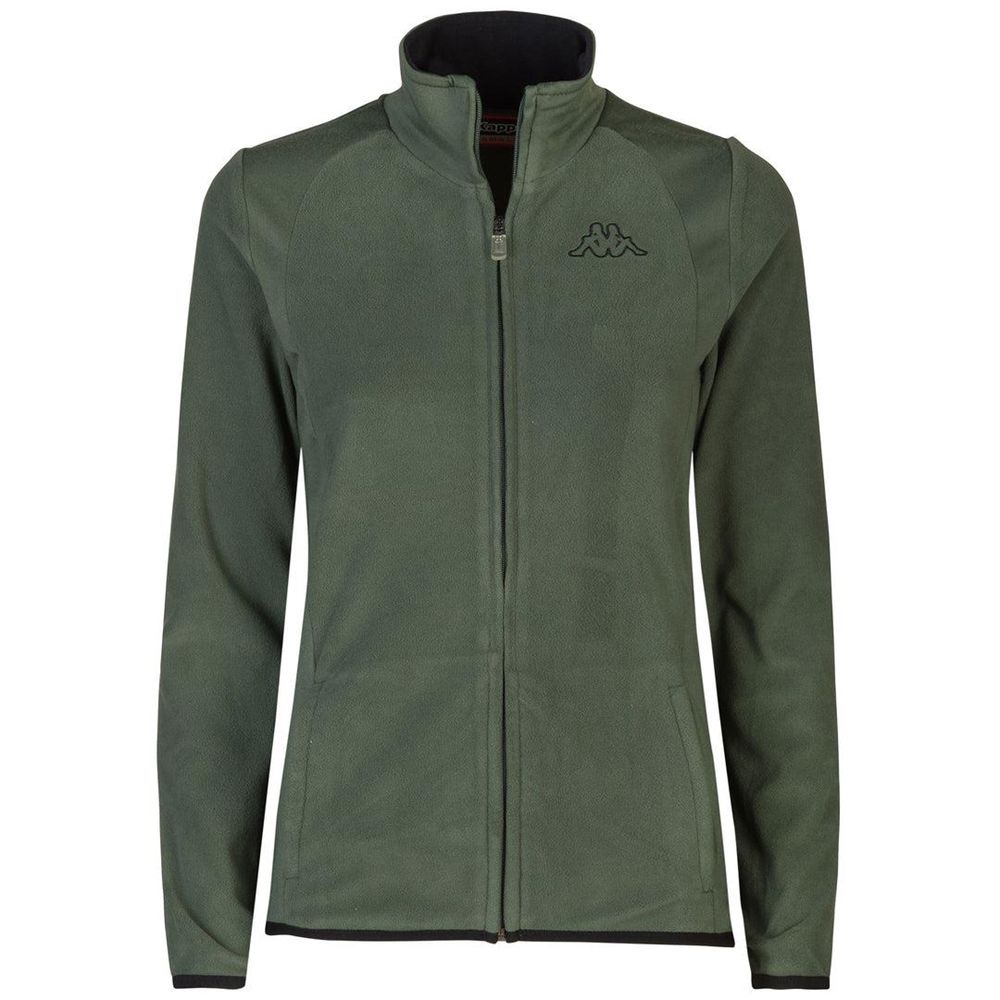 Women Kappa Logo Vavaux Slim Jacket Green | ZU4239658