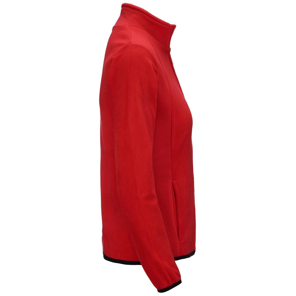 Women Kappa Logo Vavaux Slim Jacket Red | UY6509124