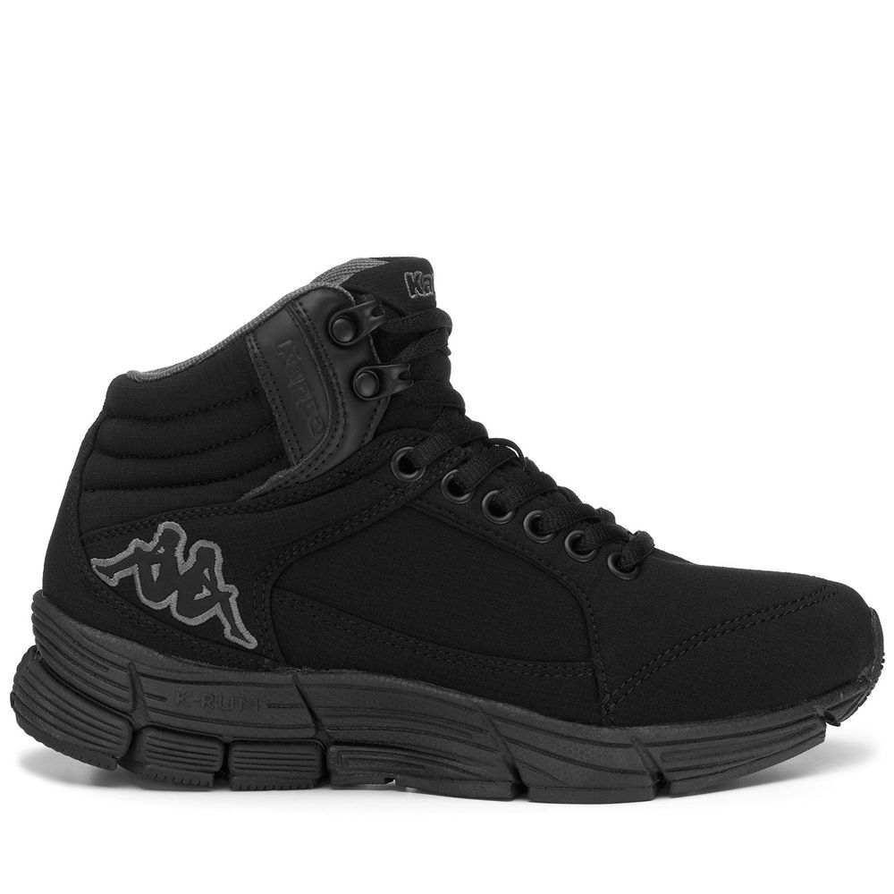 Women Kappa Logo Walk1 0006 Cold Buster Boots Black | DR9268401